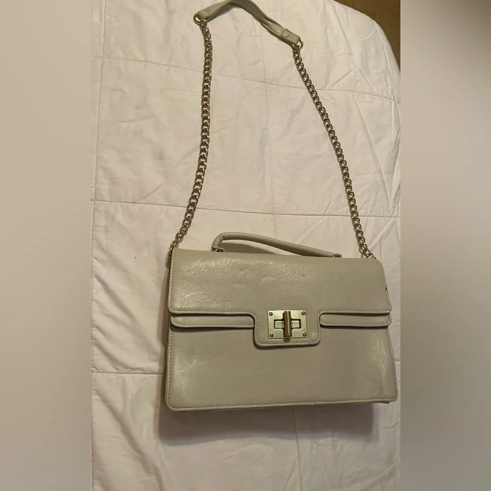 Elegant Cream Handbag by Olivia + Joy